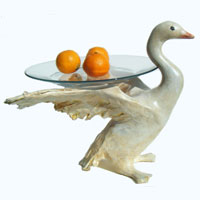 Swan Plate Stands