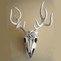 Vegan Deer Skulls